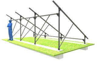Structura-metalica-la sol-panouri-fotovoltaice