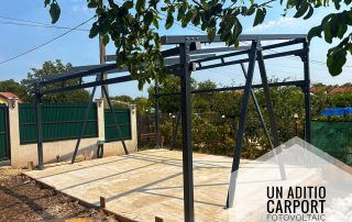 Structura metalica Aditio pentru carport structura metalica carport dublu pentru parcari auto